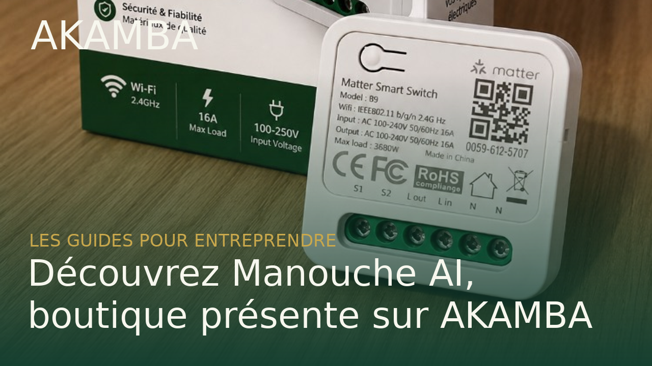 Découvrez Manouche AI, boutique présente sur AKAMBA
